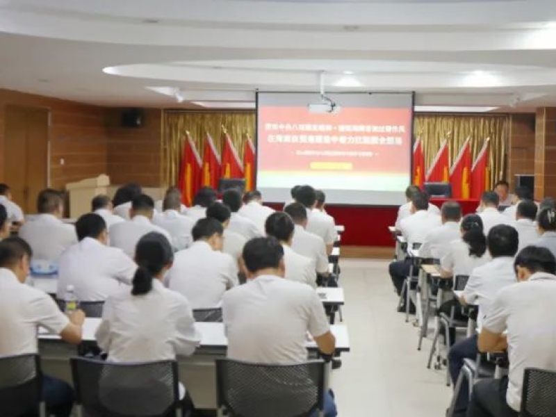 罗苏平讲授深入贯彻中央八项规定精神学习教育专题党课