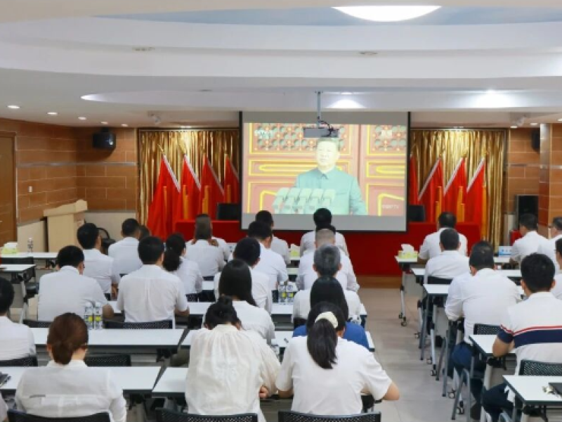 海南咨询组织收看纪念中国人民抗日战争暨世界反法西斯战争胜利80周年大会直播盛况