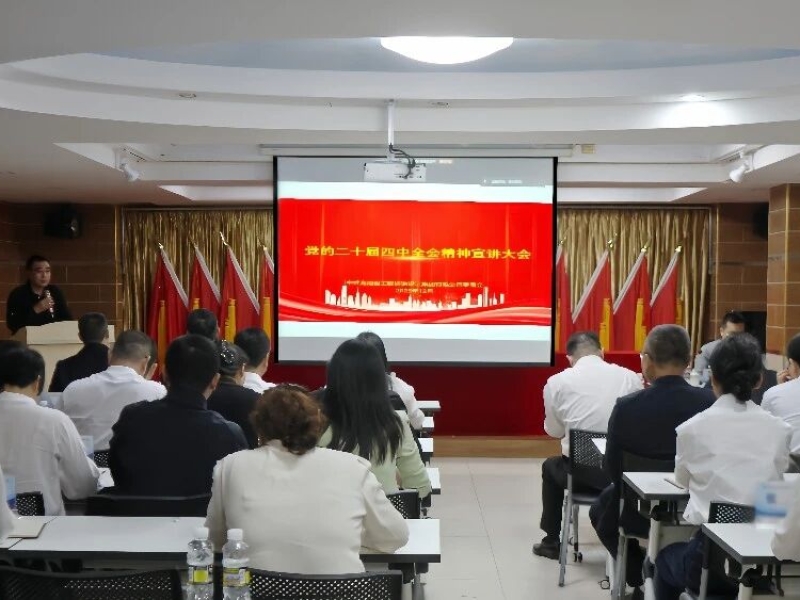 海南咨询集团举办党的二十届四中全会精神宣讲报告会