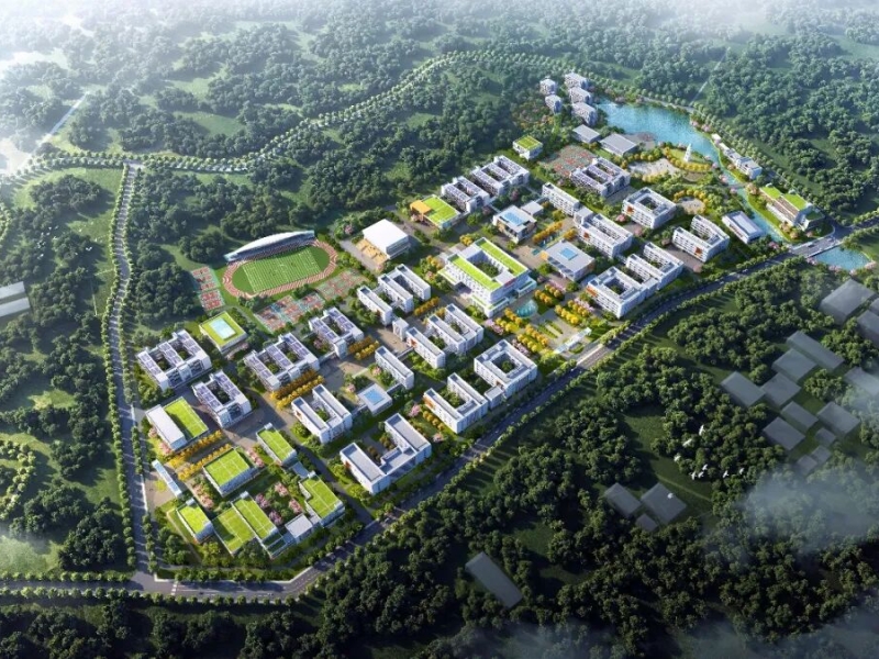 集团设计的海南工商职业学院文昌校区（一期）项目举行奠基仪式