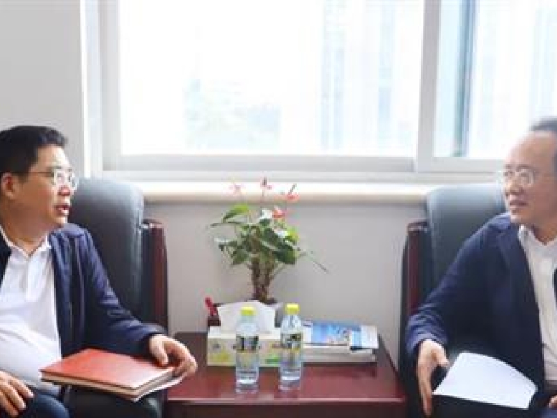 海南省工程咨询设计集团党委书记、董事长罗苏平一行拜访省旅文厅主要领导