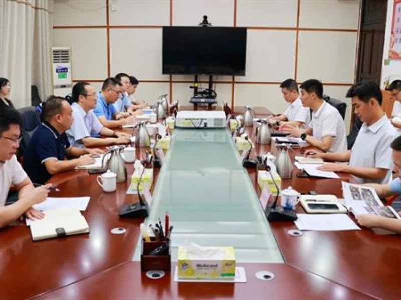 省工程咨询设计集团党委书记、董事长罗苏平一行拜访澄迈县县长冀铁军