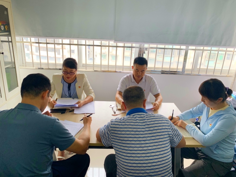 海南咨询集团职能部门第二党支部召开学习贯彻习近平新时代中国特色社会主义思想主题教育专题组织生活会