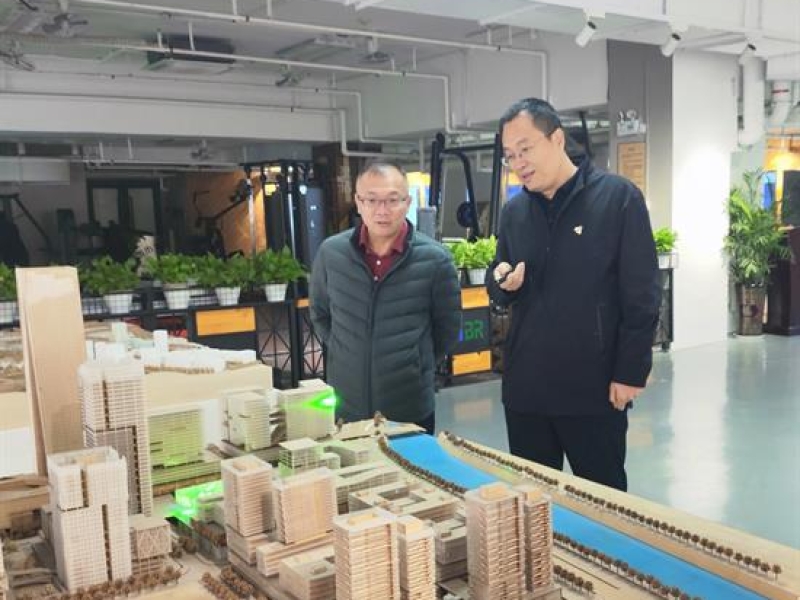 吴刚带队到深圳建科院调研交流