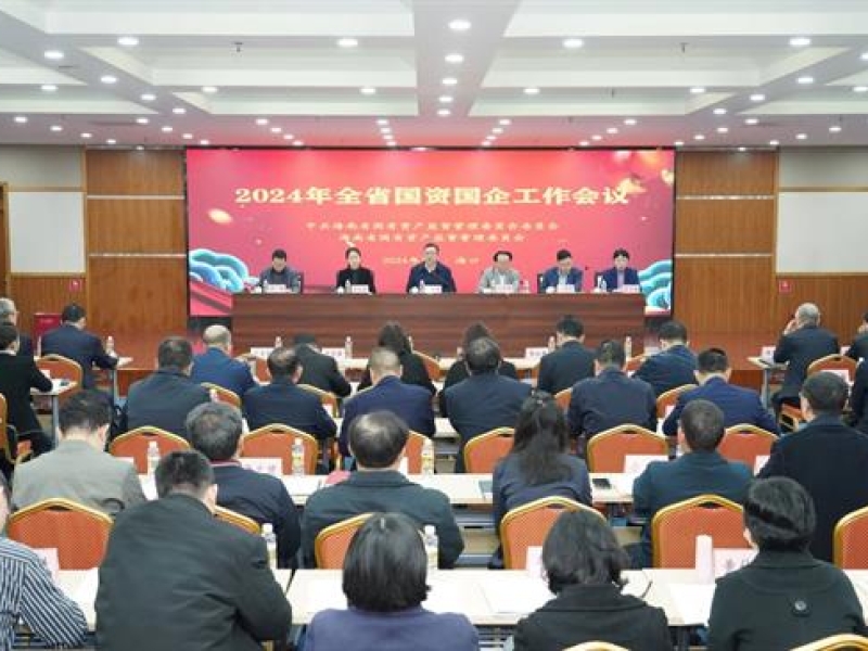 省国资委召开2024年全省国资国企工作会议