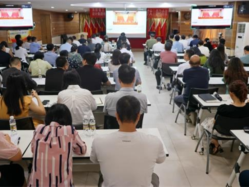 海南咨询集团召开党的二十届三中全会精神专题辅导报告会