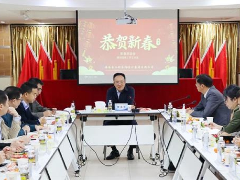 新春谋发展，聚力启新程——海南咨询集团开展新春茶话及走访活动