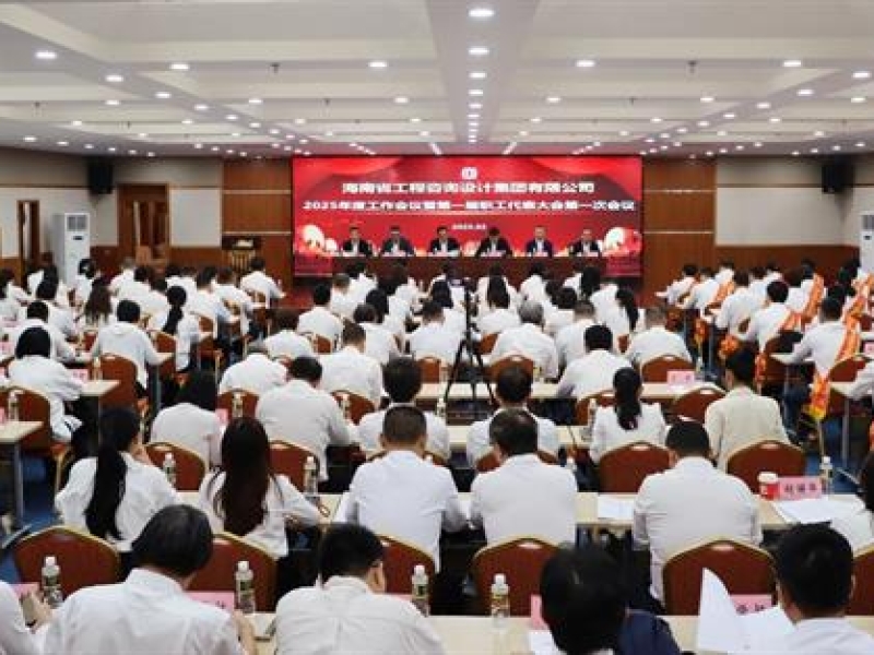 聚力谋新篇 奋进新征程 | 海南咨询集团2025年度工作会议暨第一届职工代表大会第一次会议胜利召开